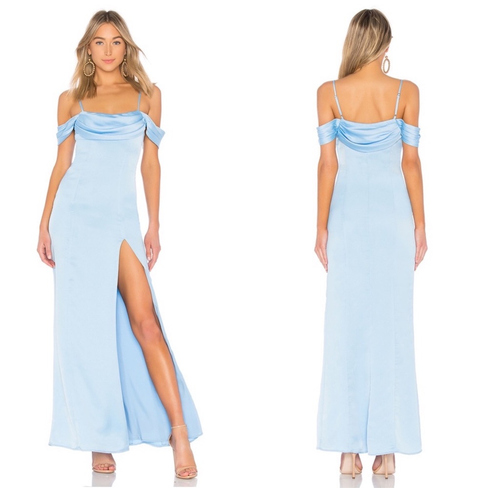 New Majorelle Jane Blue Maxi Gown